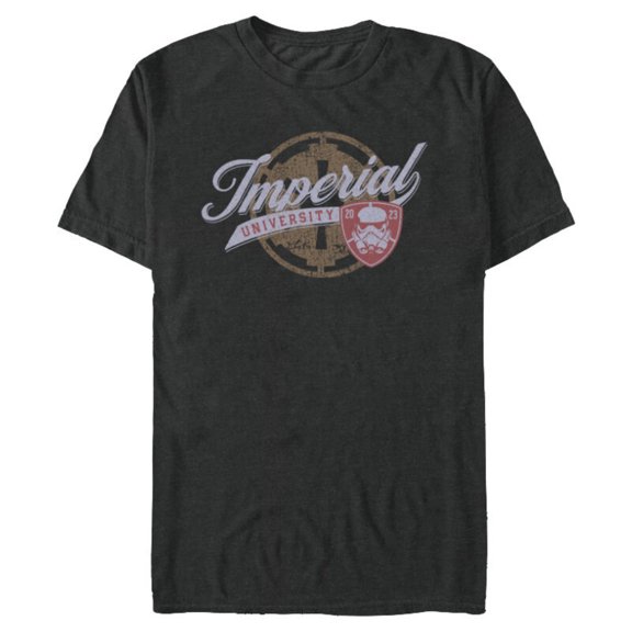 Star Wars Class of 2023 Graduation Imperial University - Short Sleeve Blended T-Shirt for Adults - Customized-Dark Heather