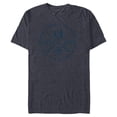 thumbnail image 1 of Star Wars Class of 2023 Graduation Jedi Academy - Short Sleeve Blended T-Shirt for Adults - Customized-Navy Heather, 1 of 5