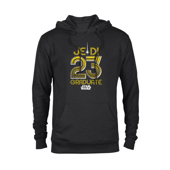 Star Wars Class of 2023 Graduation Jedi Graduate 23 - Pullover Hoodie for Adults - Customized-Black
