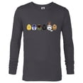 thumbnail image 1 of Star Wars Classic Characters Easter Eggs Spring - Long Sleeve T-Shirt for Men - Customized-Charcoal Heather, 1 of 5