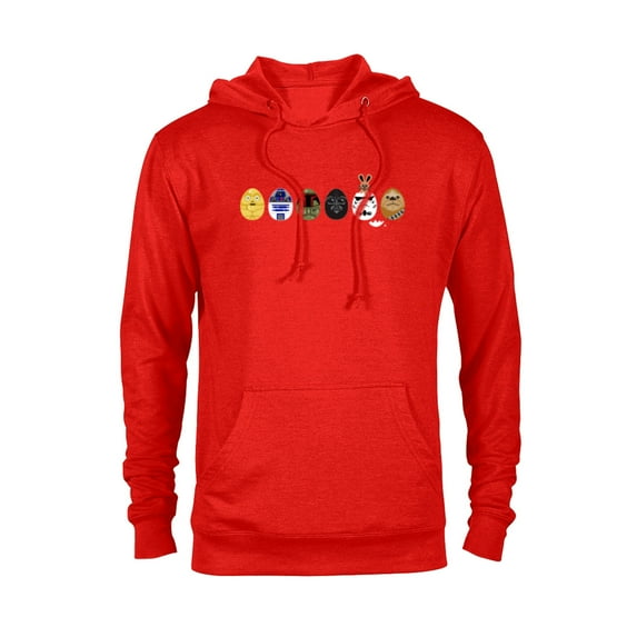 Star Wars Classic Characters Easter Eggs Spring - Pullover Hoodie for Adults - Customized-Red