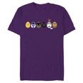 thumbnail image 1 of Star Wars Classic Characters Easter Eggs Spring - Short Sleeve Blended T-Shirt for Adults - Customized-Purple, 1 of 5