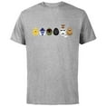 thumbnail image 1 of Star Wars Classic Characters Easter Eggs Spring - Short Sleeve Cotton T-Shirt for Adults - Customized-Athletic Heather, 1 of 5
