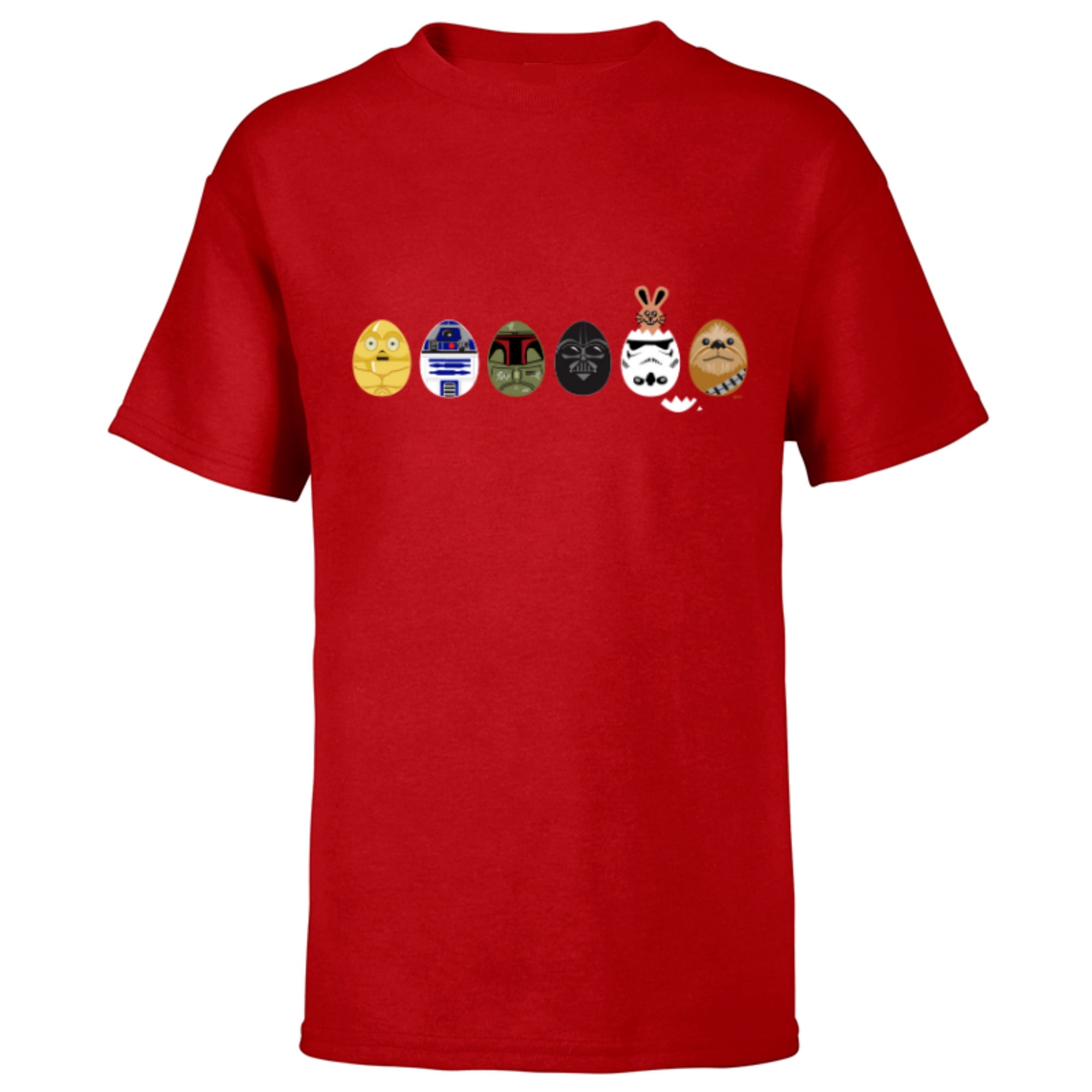 Star Wars Classic Characters Easter Eggs Spring - Short Sleeve T-Shirt ...