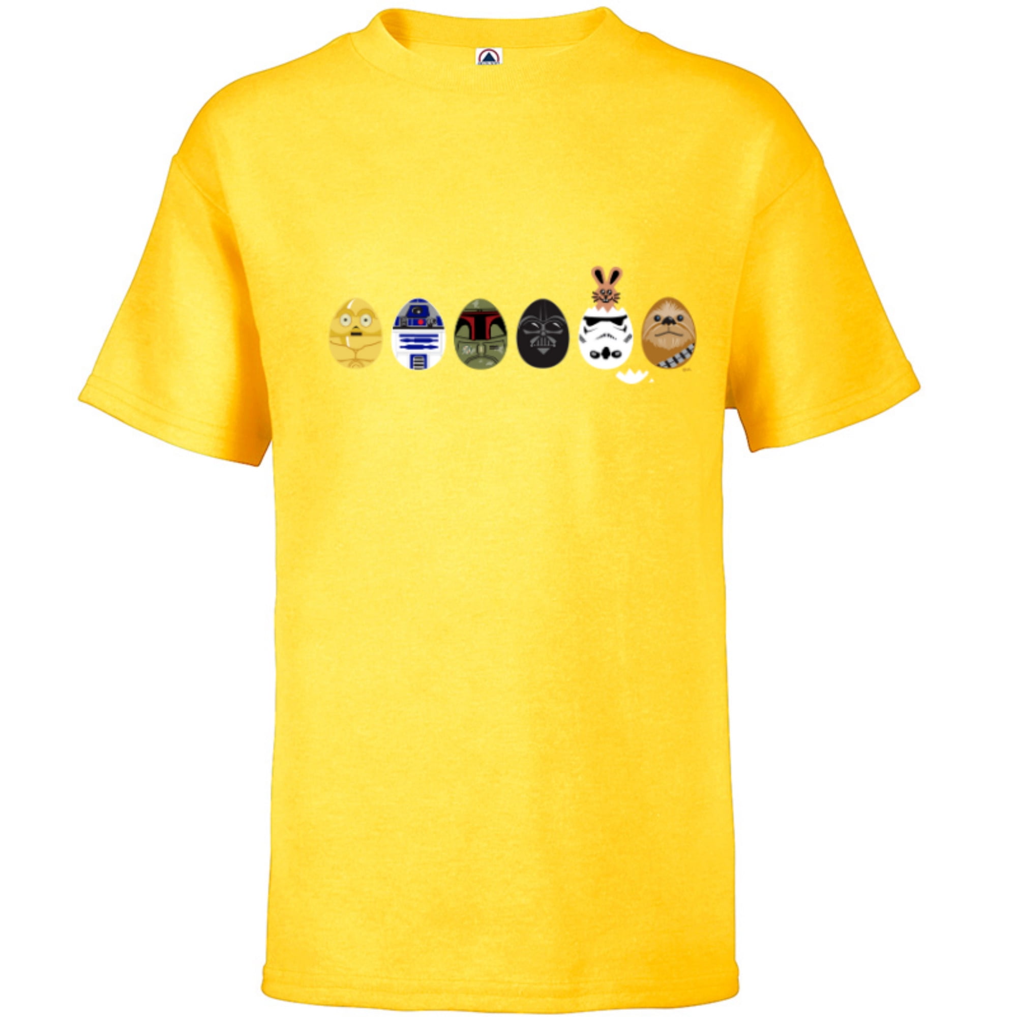 Star Wars Classic Characters Easter Eggs Spring Short Sleeve TShirt