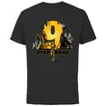 thumbnail image 1 of Star Wars Classic Characters Ninth Birthday 9 Years Old - Short Sleeve Cotton T-Shirt for Adults - Customized-Black, 1 of 5