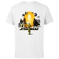 thumbnail image 1 of Star Wars Classic Characters Ninth Birthday 9 Years Old - Short Sleeve Cotton T-Shirt for Adults - Customized-White, 1 of 5