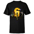 thumbnail image 1 of Star Wars Classic Characters Sixth Birthday 6 Years Old - Short Sleeve T-Shirt for Kids - Customized-Black, 1 of 5