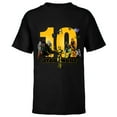thumbnail image 1 of Star Wars Classic Characters Tenth Birthday 10 Years Old - Short Sleeve T-Shirt for Kids - Customized-Black, 1 of 5