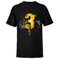 thumbnail image 1 of Star Wars Classic Characters Third Birthday 3 Years Old - Short Sleeve T-Shirt for Kids - Customized-Black, 1 of 5