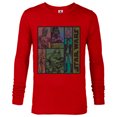 thumbnail image 1 of Star Wars Classic Comic Art Episode IV Retro Vintage - Long Sleeve T-Shirt for Men - Customized-New Red, 1 of 5