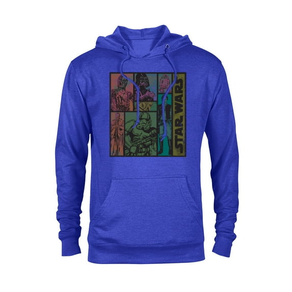 Star Wars Classic Comic Art Episode IV Retro Vintage - Pullover Hoodie for Adults - Customized-Royal