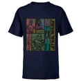 thumbnail image 1 of Star Wars Classic Comic Art Episode IV Retro Vintage - Short Sleeve T-Shirt for Kids - Customized-Navy, 1 of 5