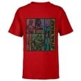 thumbnail image 1 of Star Wars Classic Comic Art Episode IV Retro Vintage - Short Sleeve T-Shirt for Kids - Customized-Red, 1 of 5