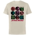 thumbnail image 1 of Star Wars Classic Comic Art Original Trilogy Retro Vintage - Short Sleeve Cotton T-Shirt for Adults - Customized-Natural, 1 of 5