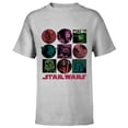 thumbnail image 1 of Star Wars Classic Comic Art Original Trilogy Retro Vintage - Short Sleeve T-Shirt for Kids - Customized-Athletic Heather, 1 of 5