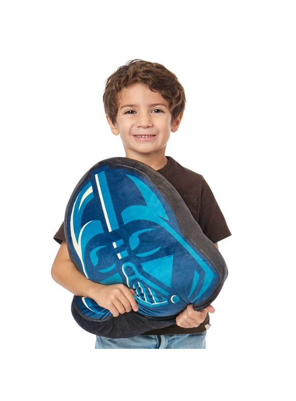 Star Wars Classic Retro Darth Vader Kids Travel Cloud Pillow, 15 inches