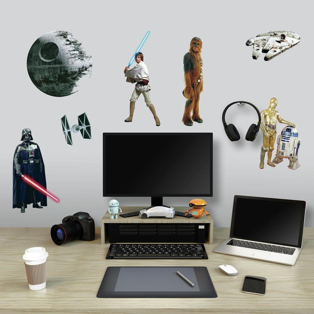 Star Wars Classic Characters Removable Wall Decals