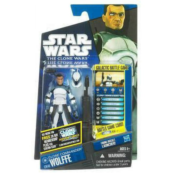 Star Wars Clone Commander Wolffe Action Figure