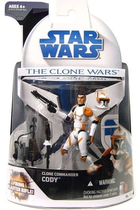 Star Wars Clone Wars 2008 Clone Commander Cody Action Figure