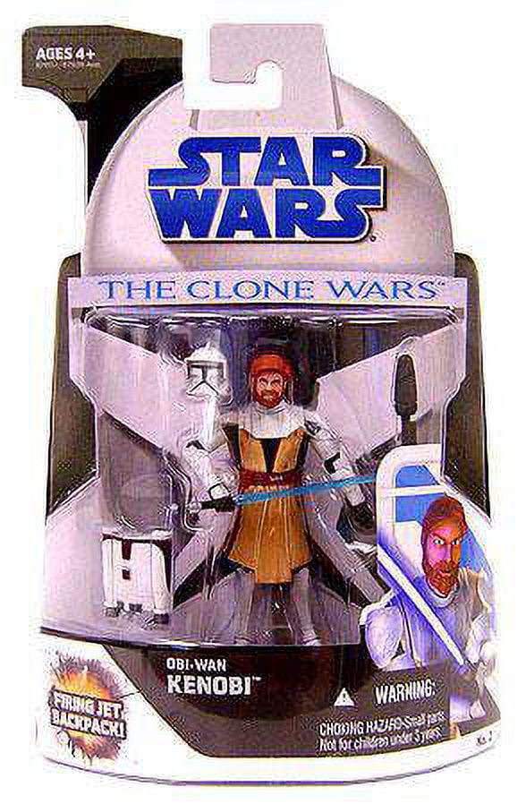 Star Wars Clone Wars 2008 Obi-Wan Kenobi Action Figure Star Wars Clone Wars 2008 Obi-Wan Kenobi Action Figure