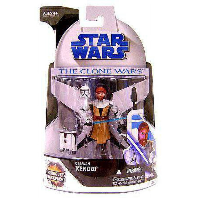 Star Wars Clone Wars 2008 Obi-Wan Kenobi Action Figure