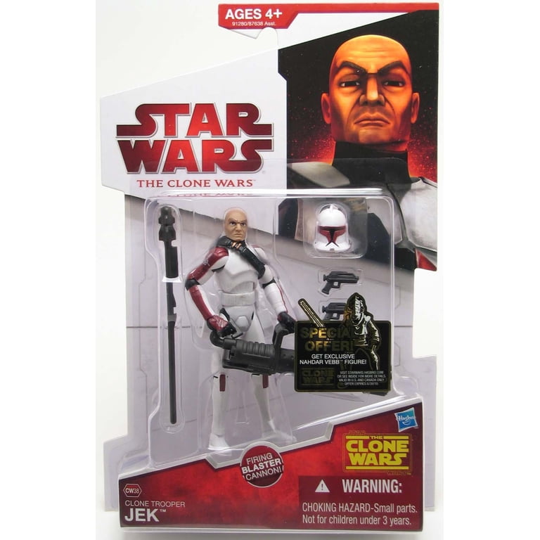 Star Wars 2009 Clone Wars Animated Action Figure CW No. 38 Clone