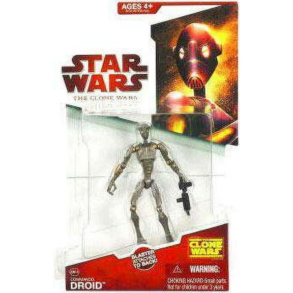 Star Wars Clone Wars 2009 Commando Droid Action Figure