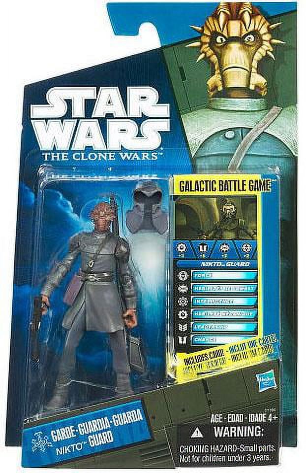 Star Wars Clone Wars 2010 Nikto Guard Action Figure