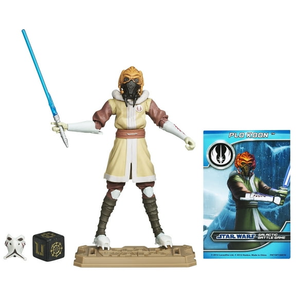 Star Wars Clone Wars 2012 Plo Koon Action Figure [Cold Weather Gear]