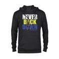 thumbnail image 1 of Star Wars Clone Wars Ahsoka Tano Never Back Down - Pullover Hoodie for Adults – Customized-Black, 1 of 5