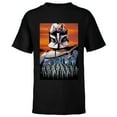 thumbnail image 1 of Star Wars Clone Wars Captain Rex Clone Troopers - Short Sleeve T-Shirt for Kids - Customized-Black, 1 of 5