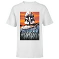 thumbnail image 1 of Star Wars Clone Wars Captain Rex Clone Troopers - Short Sleeve T-Shirt for Kids - Customized-White, 1 of 5