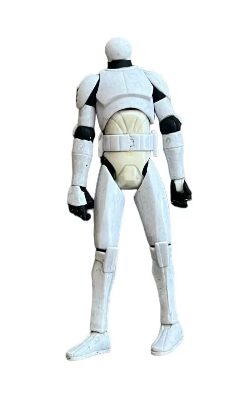 Star Wars Clone Wars Clone Trooper CW05 3.75" Action Figure 2008 Loose Rare Find