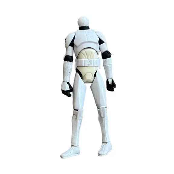 Star Wars Clone Wars Clone Trooper CW05 3.75" Action Figure 2008 Loose Rare Find