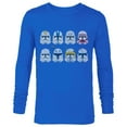 thumbnail image 1 of Star Wars Clone Wars Clone Troopers Helmets - Long Sleeve T-Shirt for Men -Customized-Royal, 1 of 5