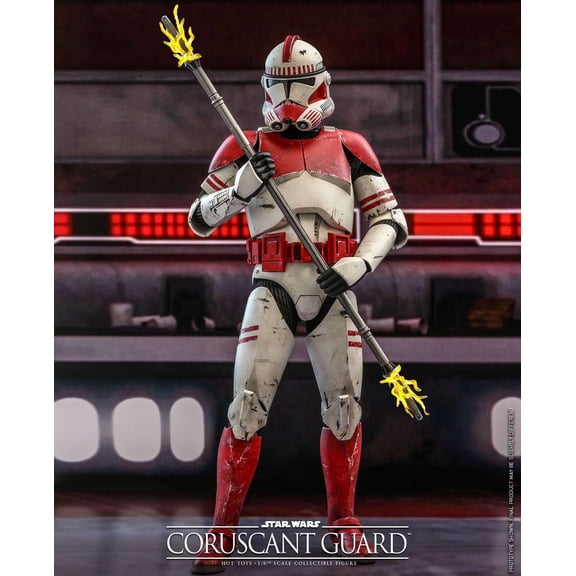 Star Wars Clone Wars Coruscant Guard Collectible Figure