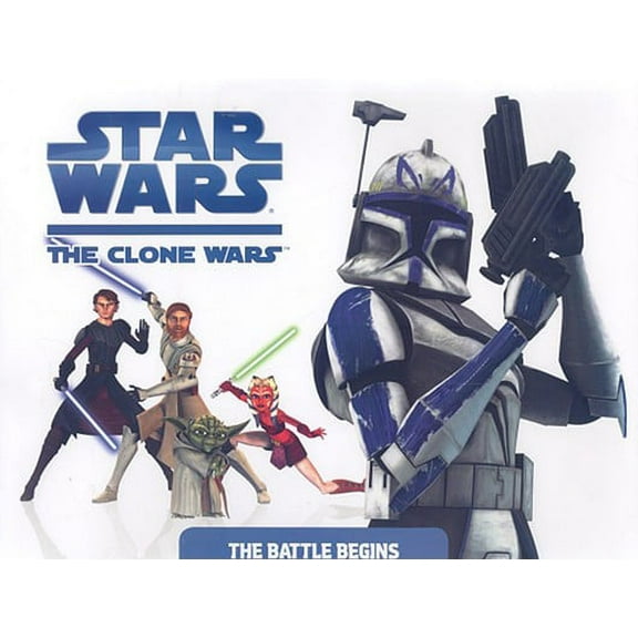 Star Wars: Clone Wars (Grosset & Dunlap): The Battle Begins (Series #00) (Hardcover)