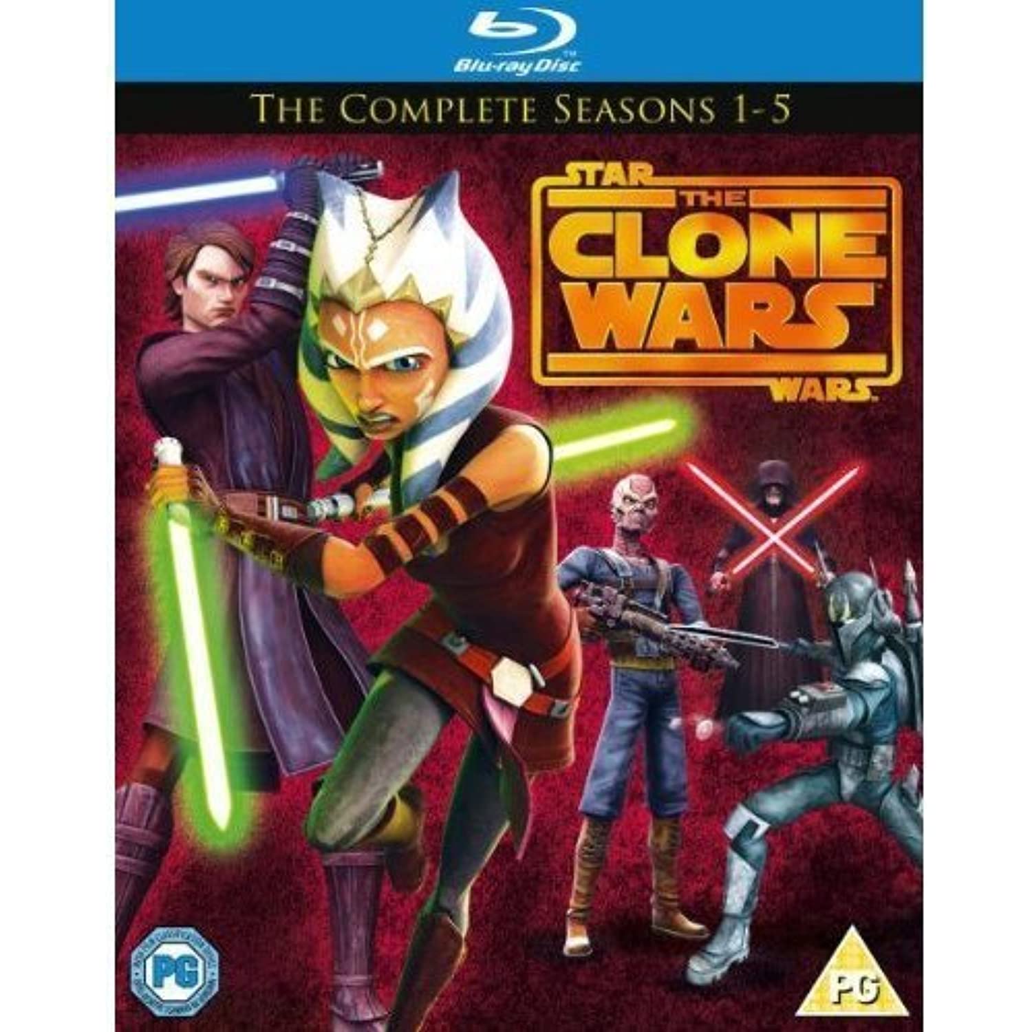 1-5　Star　Wars　Clone　Wars　Season　[Blu-Ray]