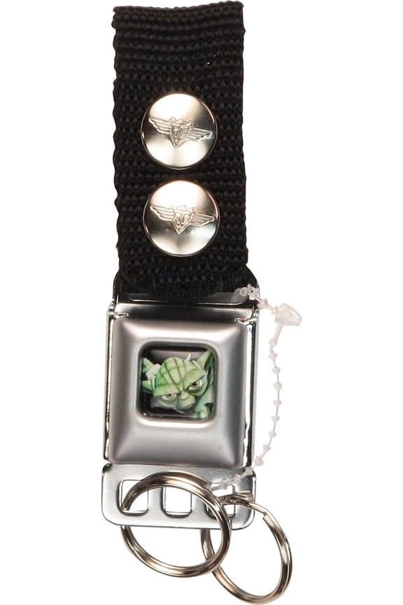 Star Wars Clone Wars Yoda Buckle Keychain Seatbelt Keychain