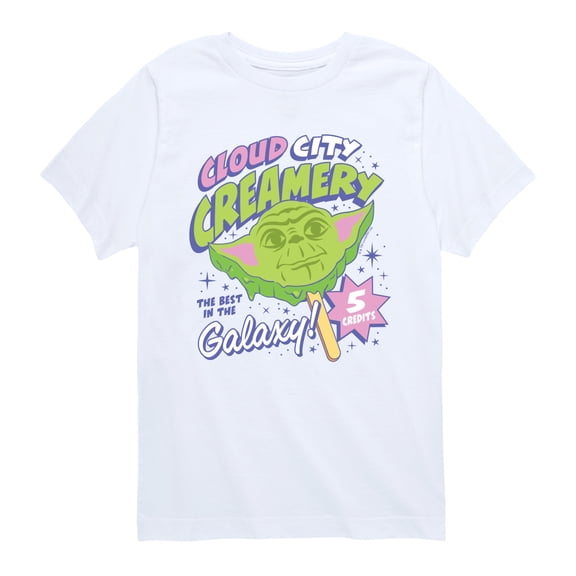 Star Wars - Cloud City Creamery - Youth Boys Short Sleeve Graphic T-Shirt
