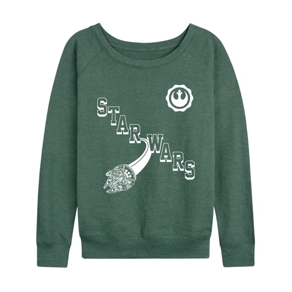 Star Wars - Collegiate Icons - Women's French Terry Long Sleeve Pullover