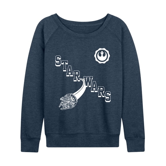 Star Wars - Collegiate Icons - Women's French Terry Long Sleeve Pullover