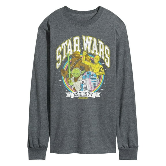 Star Wars - Collegiate - Men's Long Sleeve Tee