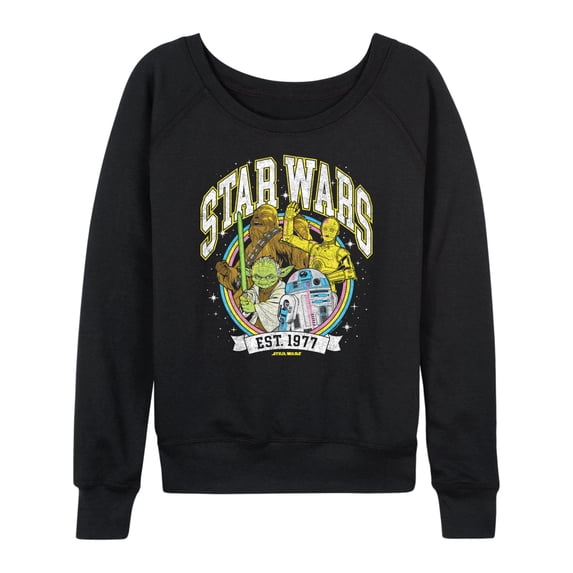 Star Wars - Collegiate - Women's French Terry Pullover Sweatshirt