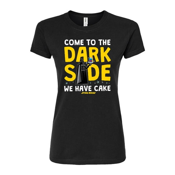 Star Wars - Come To The Dark Side - Juniors Fitted Tee
