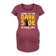 thumbnail image 1 of Star Wars - Come To The Dark Side - Maternity Scoop Neck Tee, 1 of 4