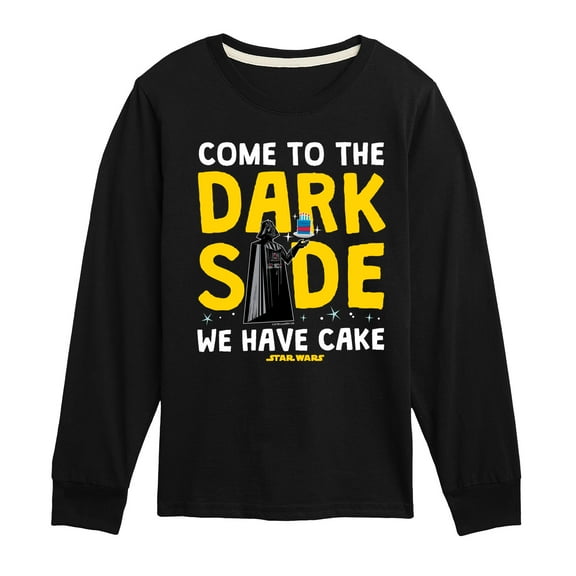 Star Wars - Come To The Dark Side - Toddler And Youth Long Sleeve Tee