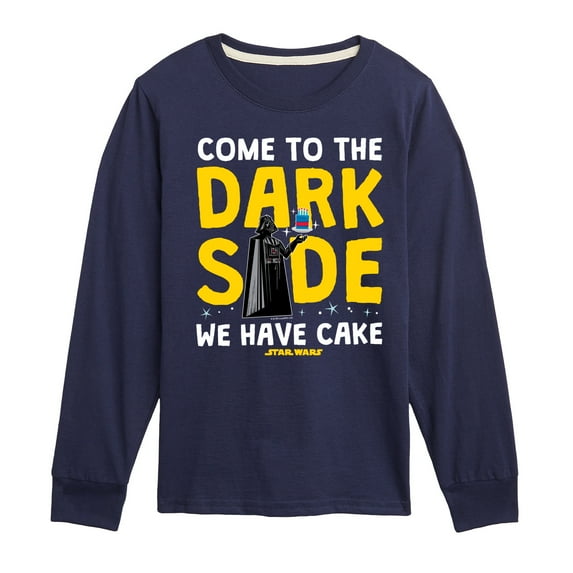 Star Wars - Come To The Dark Side - Toddler And Youth Long Sleeve Tee