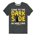 thumbnail image 1 of Star Wars - Come To The Dark Side - Toddler And Youth Short Sleeve Tee, 1 of 5